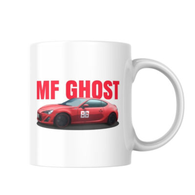 MF Ghost 86 Red Text Mug