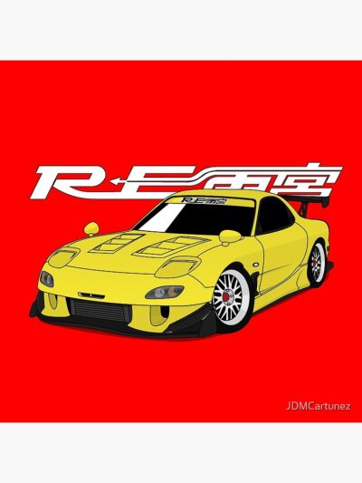 Alternative view of Re Amemiya Fd3s Throw Pillow