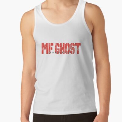 Logo Mf Ghost Japan Red Tank Top