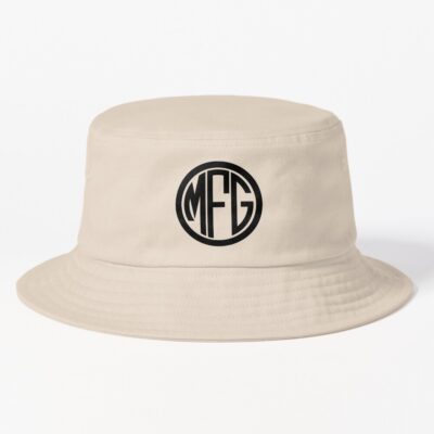 Black Mfg Logo Bucket Hat