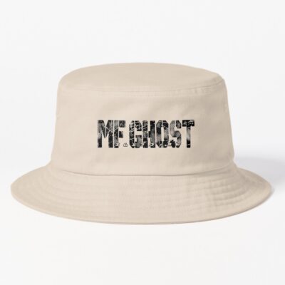 Logo Mf Ghost Japan Monochrome Bucket Hat