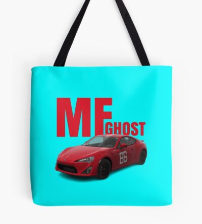 Mf Ghost Blue Backgroad Tote Bag