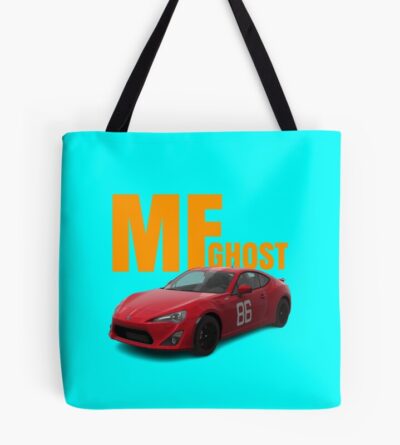 Mf Ghost Orange Text Tote Bag