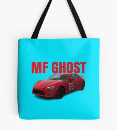 Mf Ghost Red Text Tote Bag