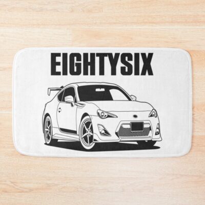 Gt86 Monochrome Bath Mat