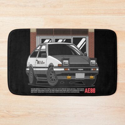 Toyota Corolla Ae86 Initial D Bath Mat