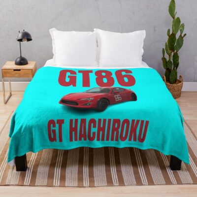 Mf Ghost Gt Hachiroku Throw Blanket