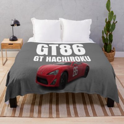 Gt Hachiroku Throw Blanket