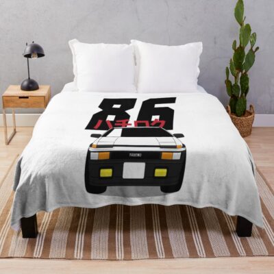 Hachiroku Series Ae86 Throw Blanket