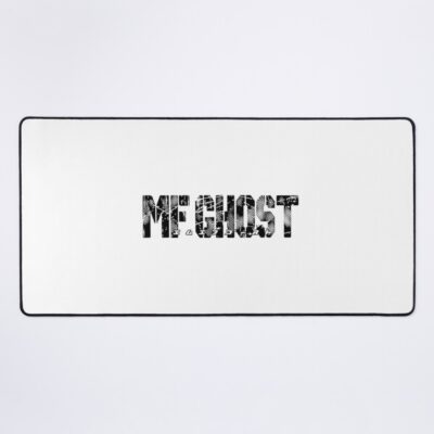 Logo Mf Ghost Japan Monochrome Mouse Pad