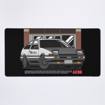 Toyota Corolla Ae86 Initial D Mouse Pad
