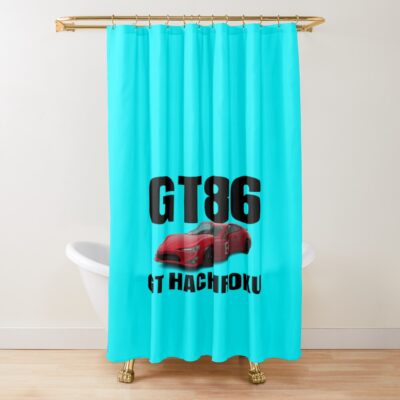 Gt Hachiroku Mf Ghost Shower Curtain