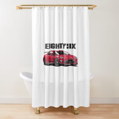 Red Gt86 Shower Curtain