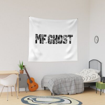 Logo Mf Ghost Japan Monochrome Tapestry