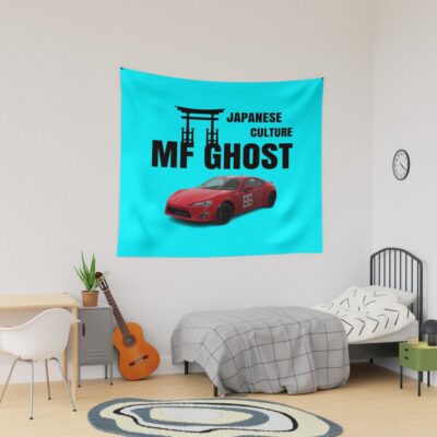 Mf Ghost Japanese Culture Tapestry