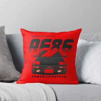 Toyota Ae86 Trueno V2 Throw Pillow