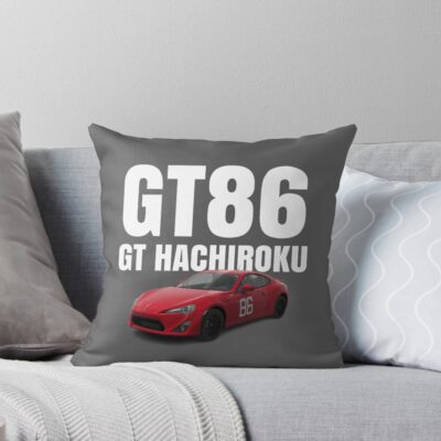 Gt Hachiroku Throw Pillow