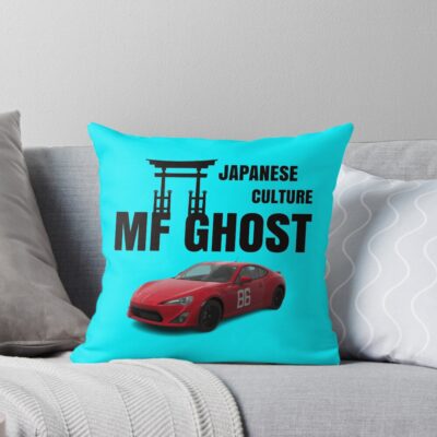 Mf Ghost Japanese Culture Throw Pillow