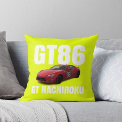 Mf Ghost Gt Hachiroku Throw Pillow