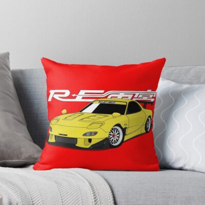 Re Amemiya Fd3s Throw Pillow